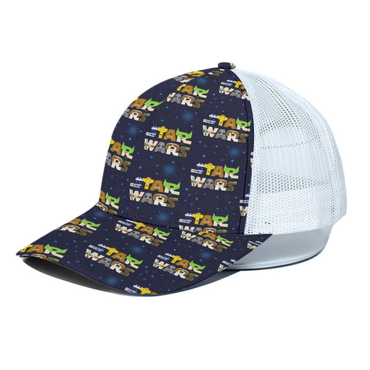 Star Wars Unisex Trucker Hat With White Half Mesh