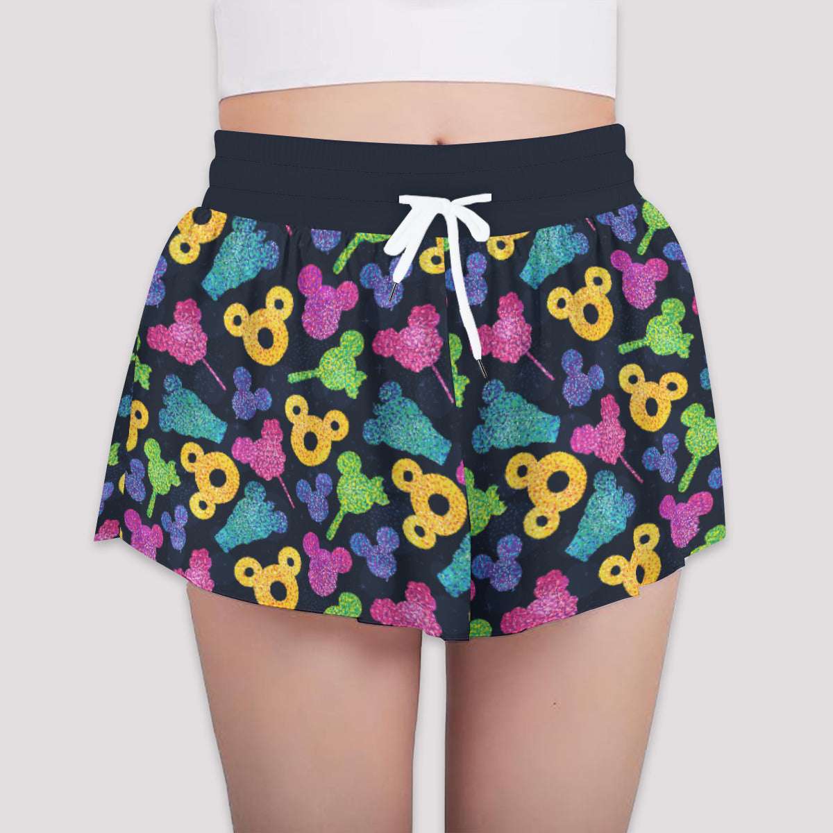 Glitter Snacks Girls' Sports Shorts