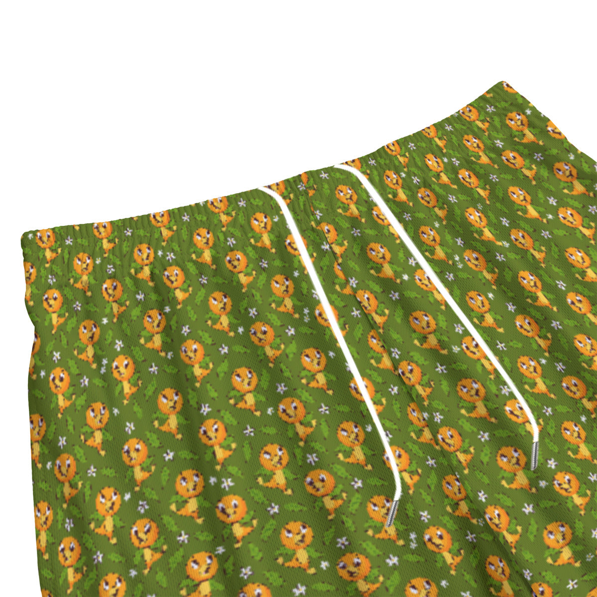 Orange Bird Unisex Pocket Shorts