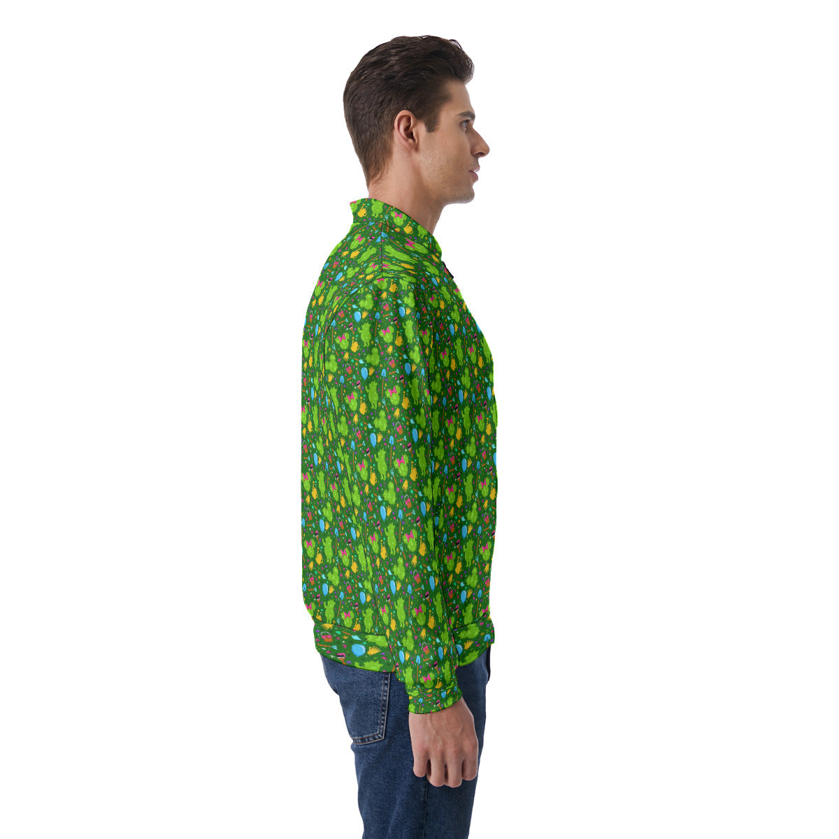 Flower And Garden Unisex Light Jacket