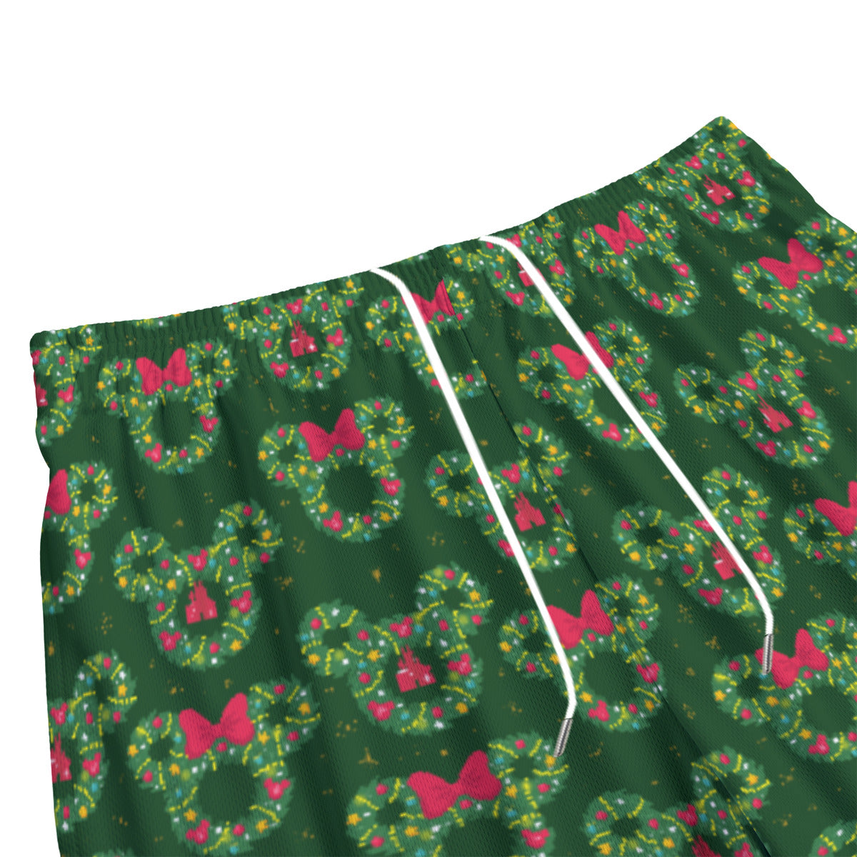 Christmas Wreaths Unisex Pocket Shorts