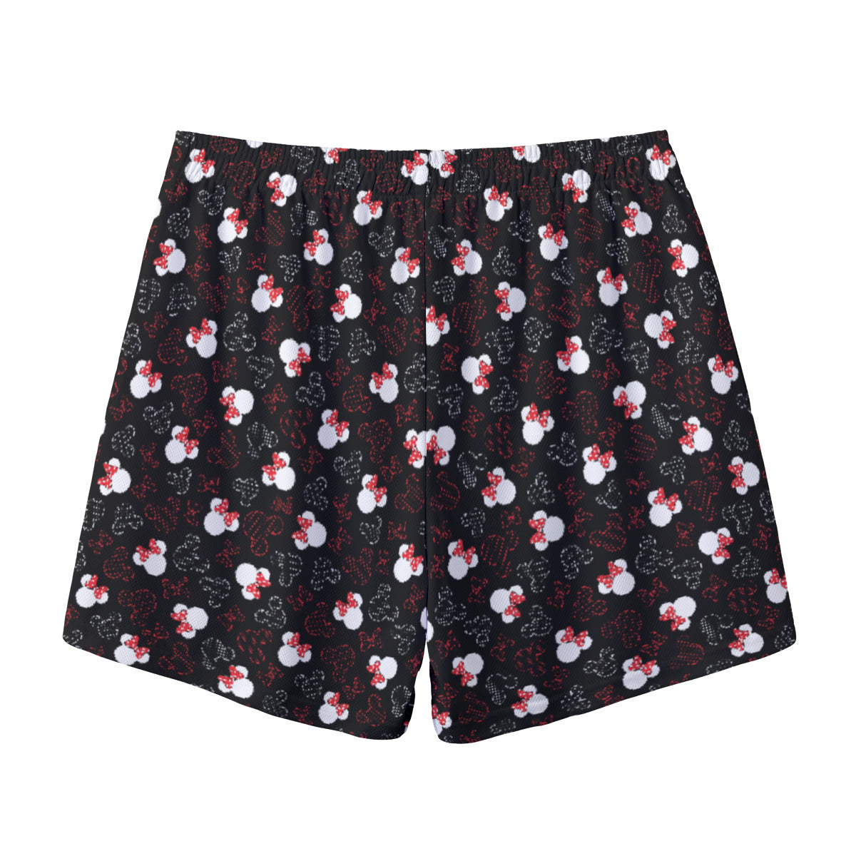 Mickey And Minnie Dots Unisex Pocket Shorts