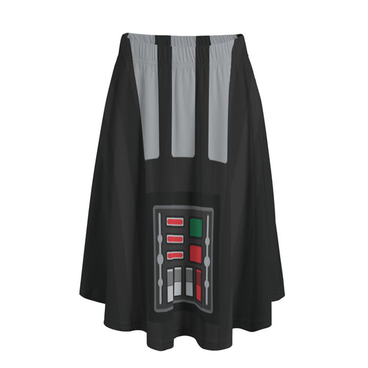 Star Wars Darth Vader Women's Long Maxi Skirt With Pockets