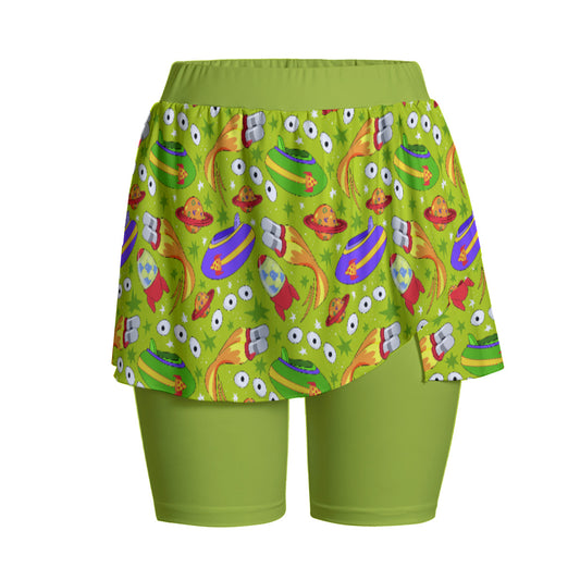 Aliens Women's Sports Skorts