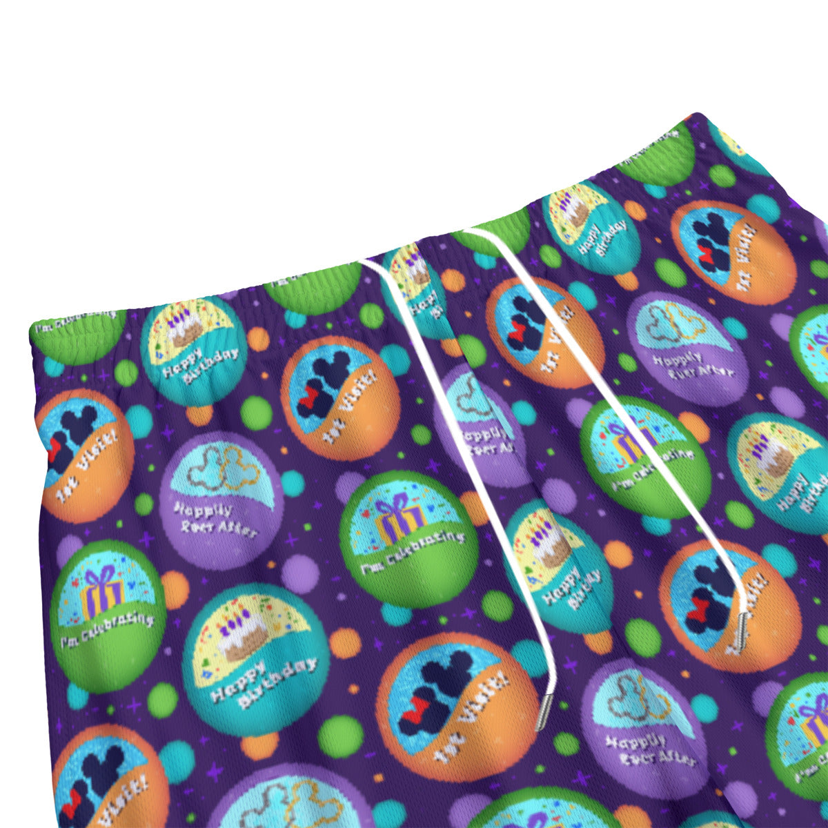 Button Collector Unisex Pocket Shorts