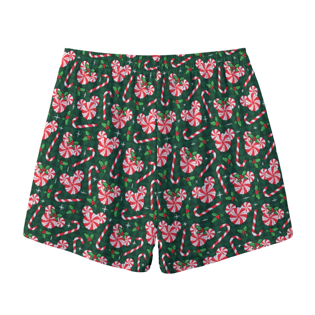 Christmas Peppermint Unisex Pocket Shorts