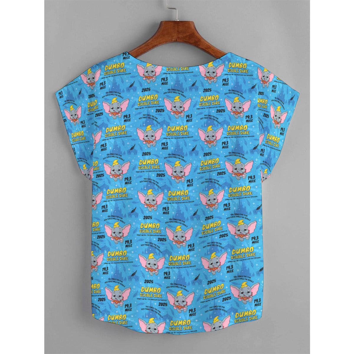 Disneyland Dumbo Double Dare Plus Size Women's Curved Hem T-shirt