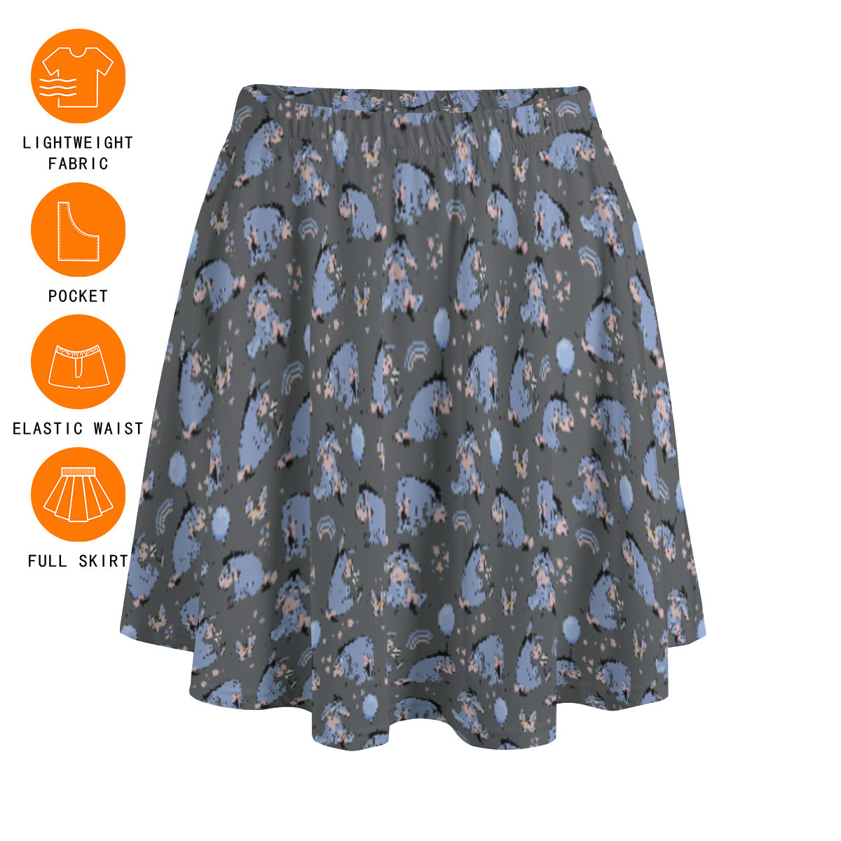 Thanks For Noticing Me Women's Skirt With Pockets