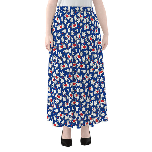 Happy Hands Women's Maxi Chiffon Skirt