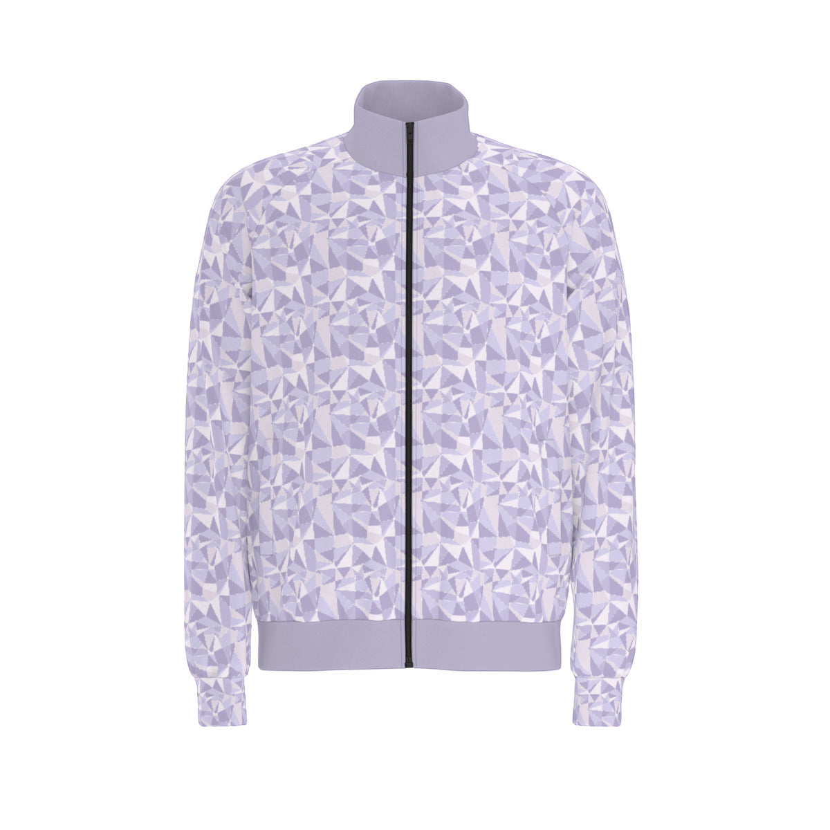 Purple Wall Unisex Stand Collar Jacket