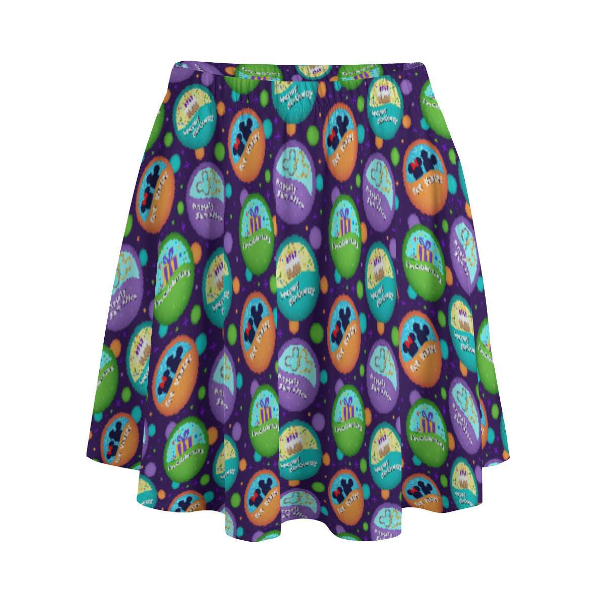 Button Collector Women's Skirt With Pockets