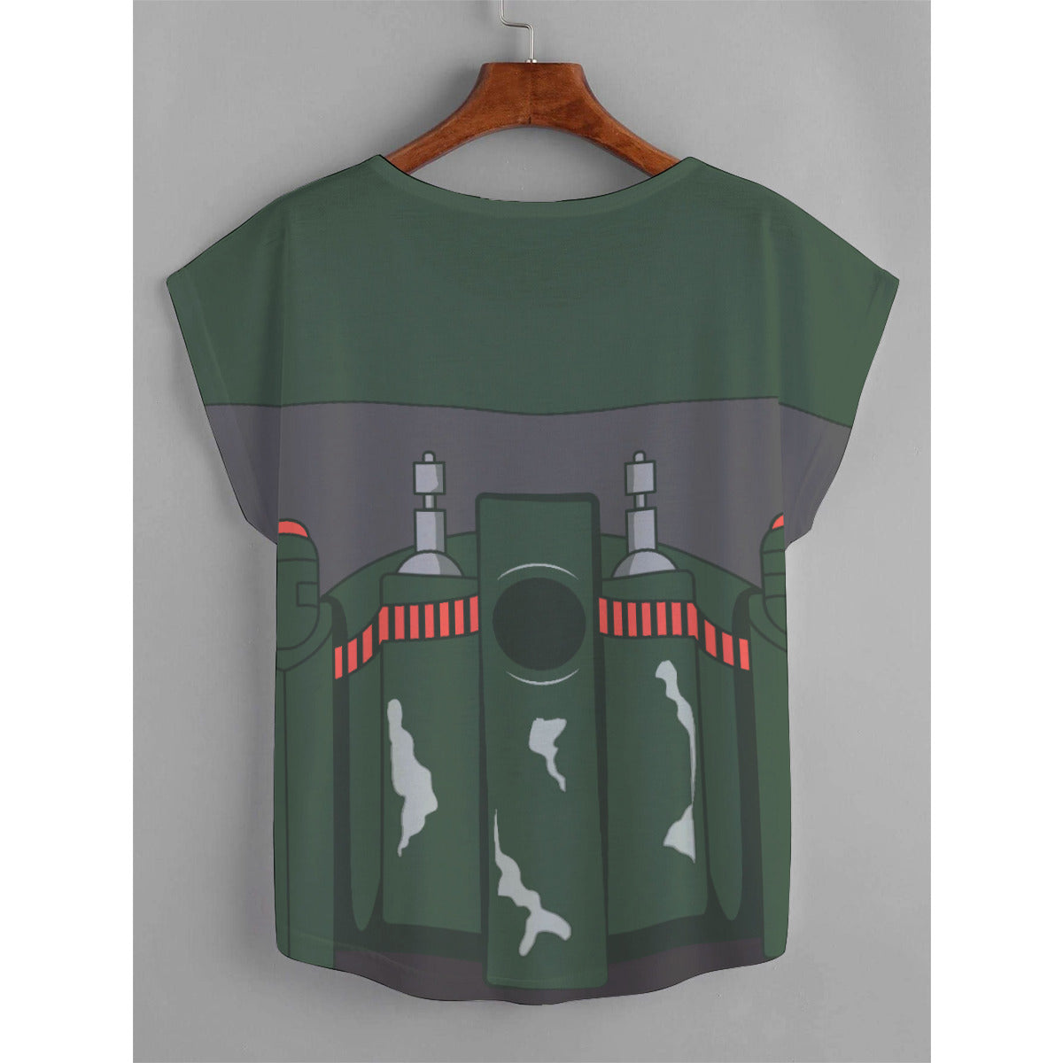 Star Wars Boba Fett Plus Size Women's Curved Hem T-shirt