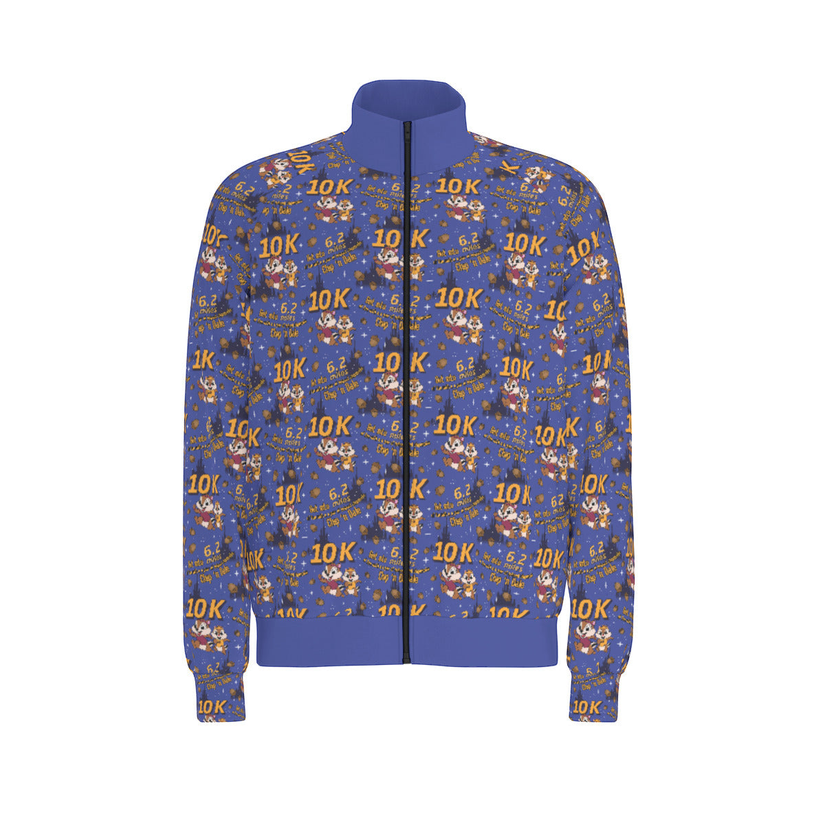 Chip And Dale 10K All Over Print Unisex Stand Collar Jacket