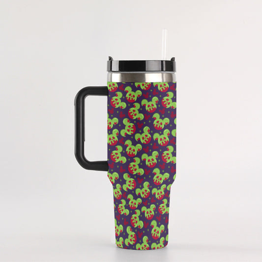 Magical Evil Apple 40 oz Tumbler With Handle