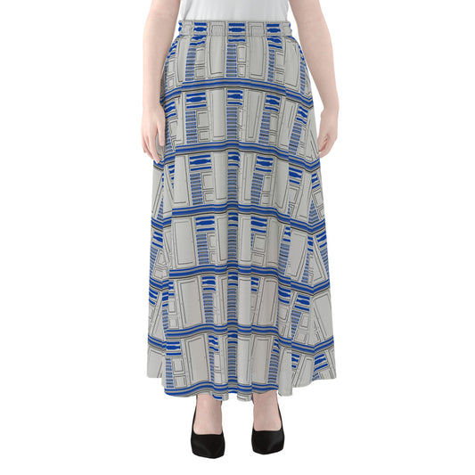 R2-D2 Women's Maxi Chiffon Skirt