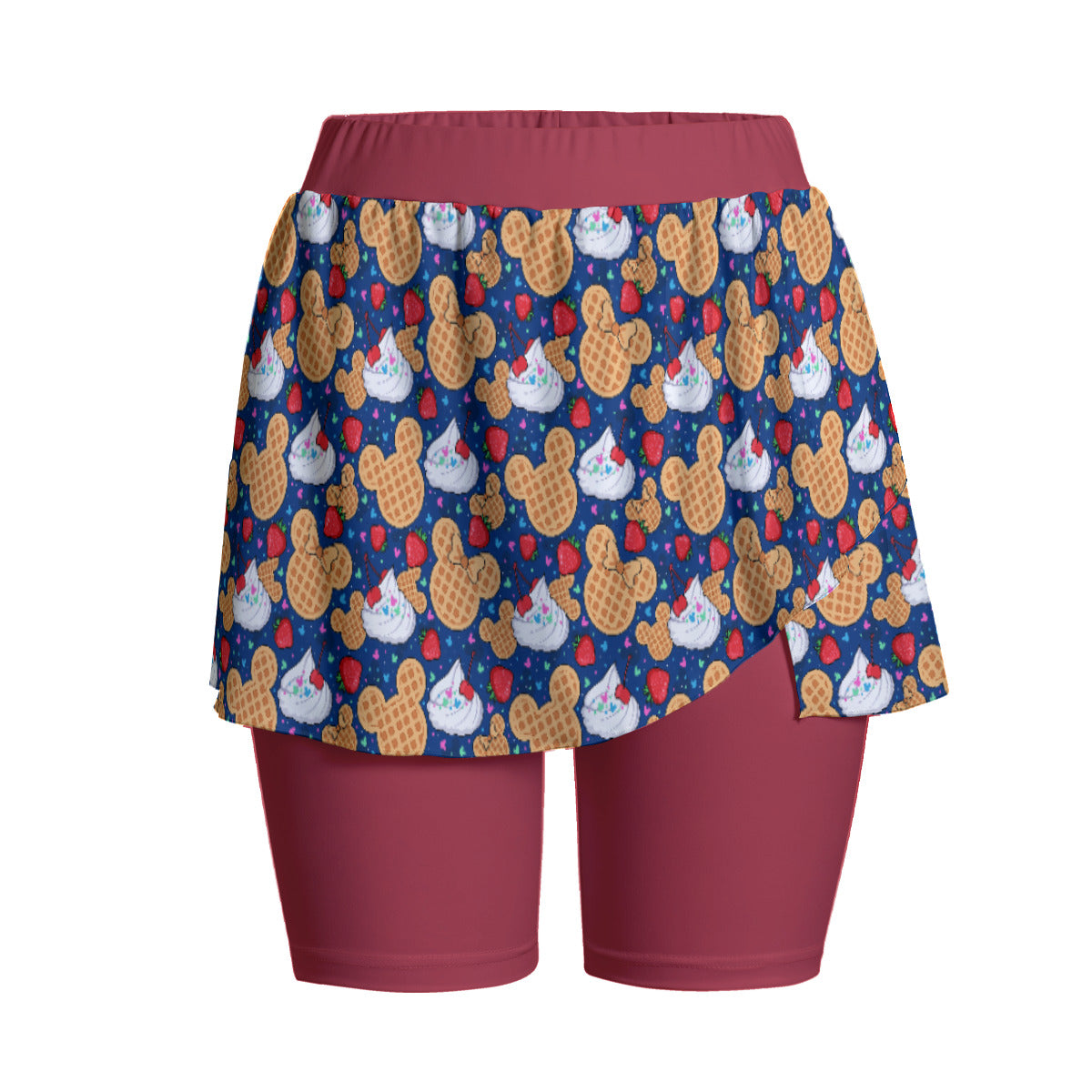 Waffles Women's Sports Skorts