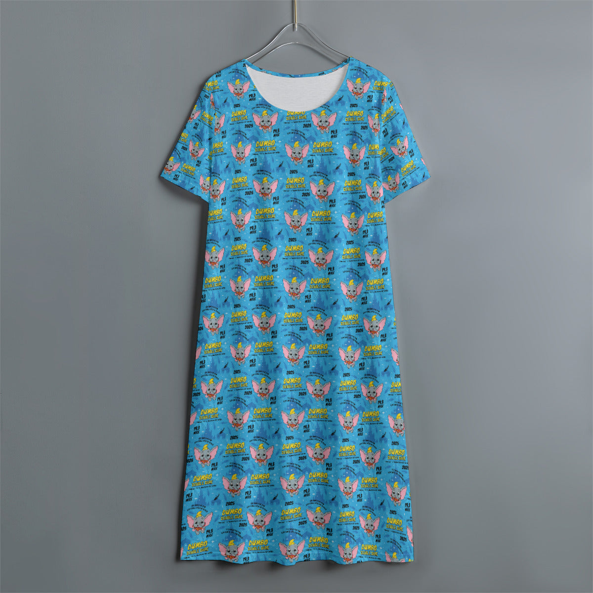 Disneyland Dumbo Double Dare Women's Swing Dress With Short Sleeve