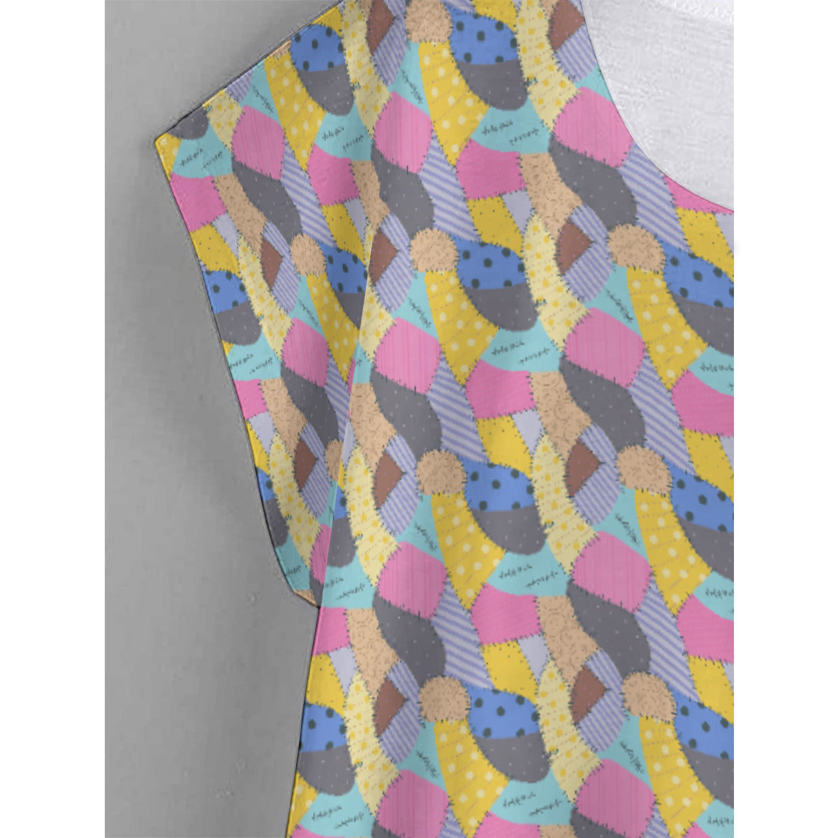 Sally's Dress Plus Size Women's Curved Hem T-shirt