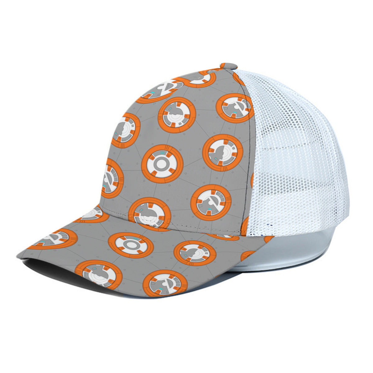 BB-8 Unisex Trucker Hat With White Half Mesh