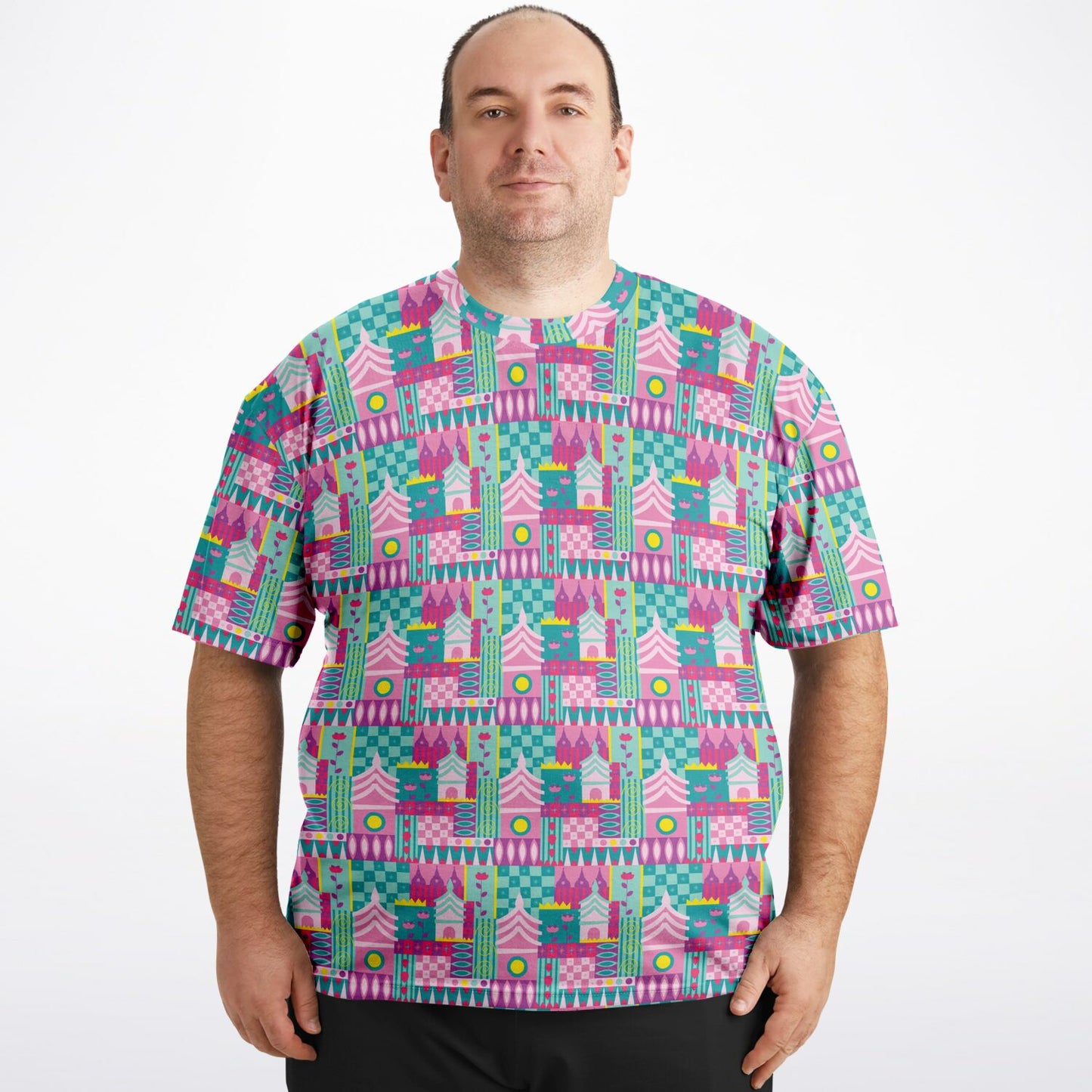 Small World Unisex Plus-size T-Shirt
