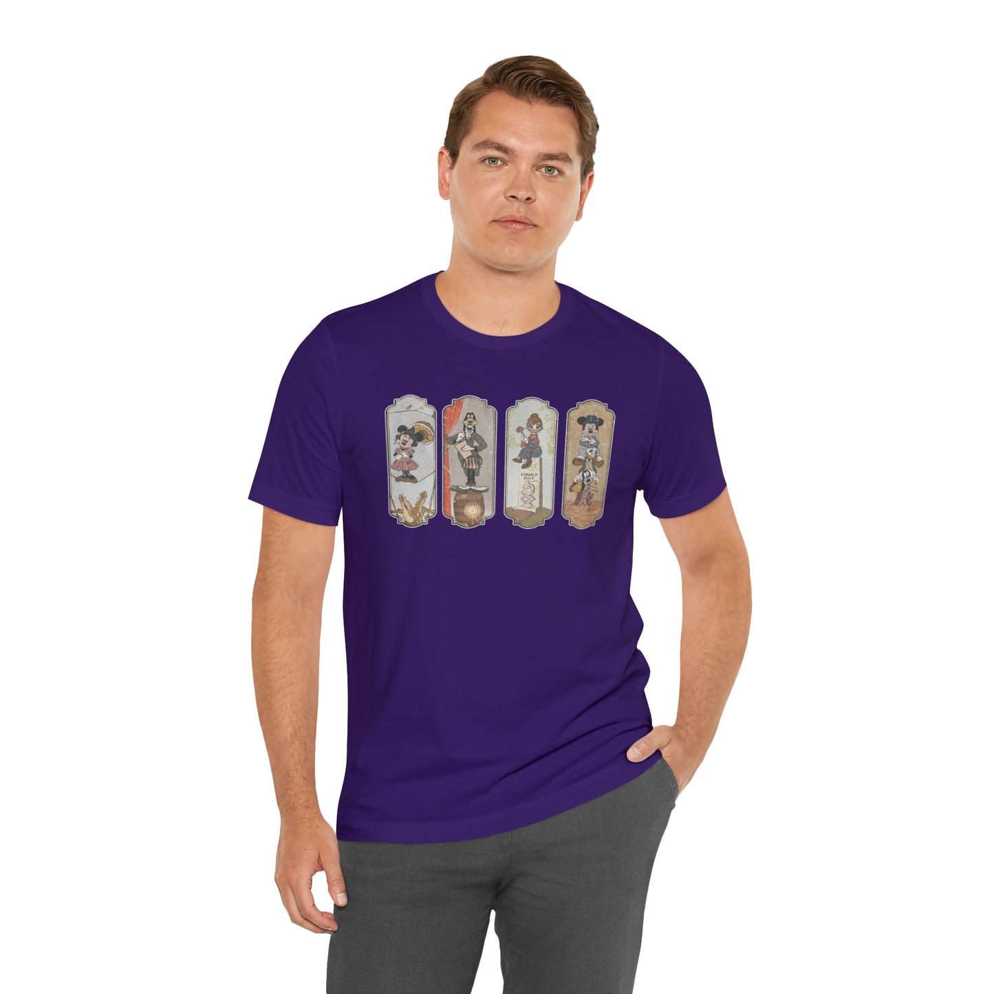 Haunted Mansion Mickey Unisex Graphic Tee - Multiple Colors