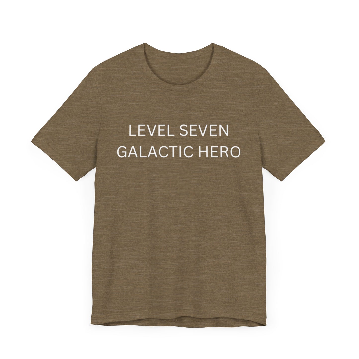 Level Seven Galactic Hero Unisex Jersey Short Sleeve Tee