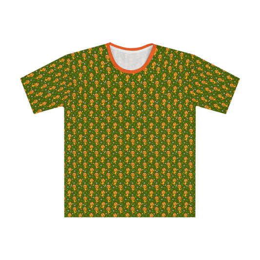 Orange Bird Unisex Loose T-shirt