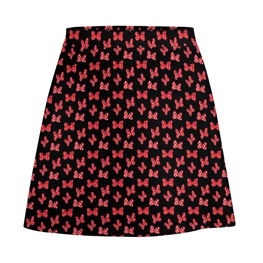 Polka Dot Bows Short skirt