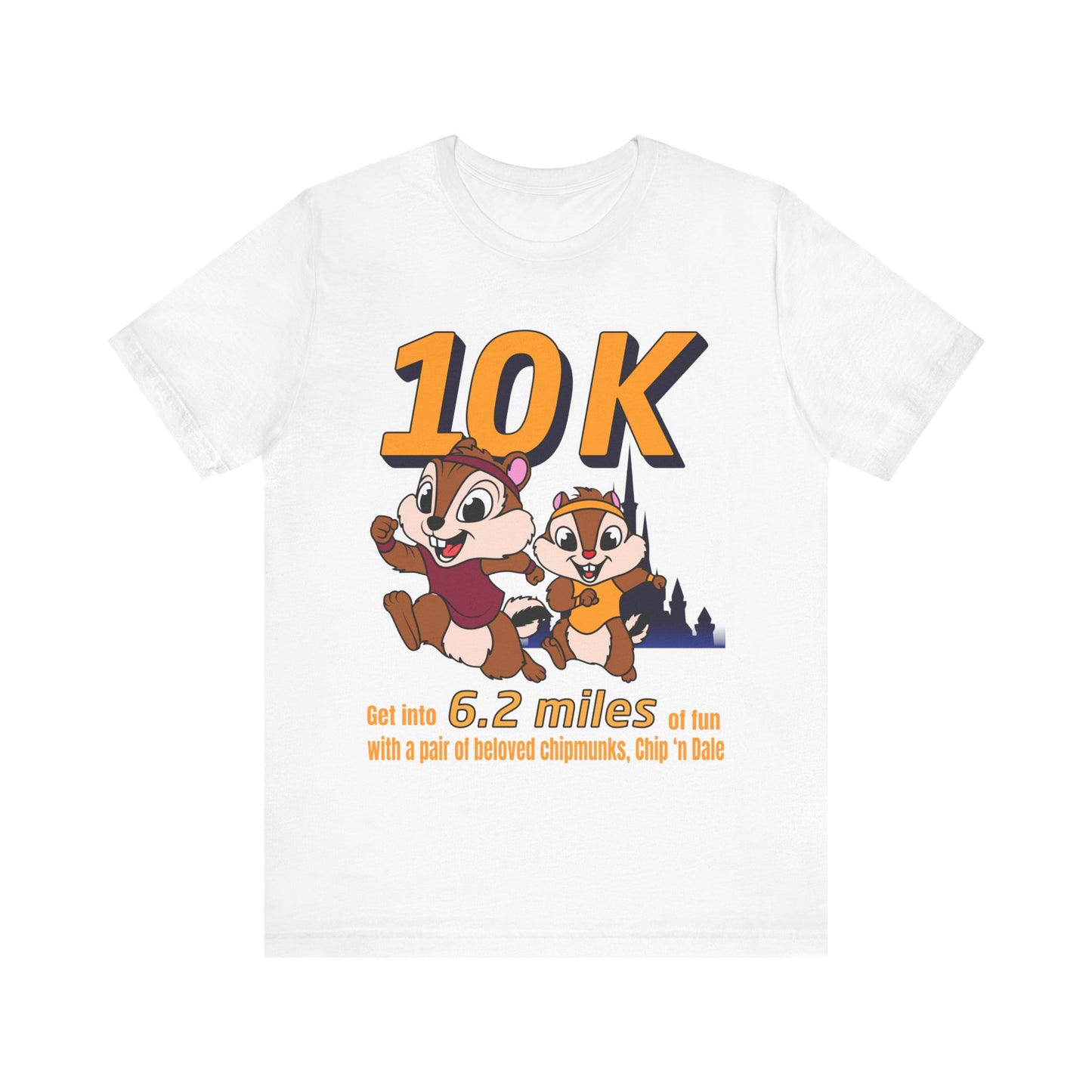 Chip And Dale 10K Unisex Graphic Tee