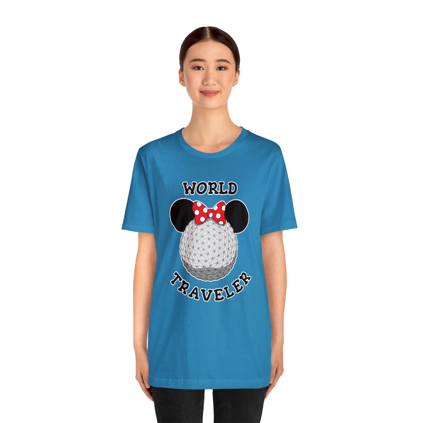 World Traveler Bow Unisex Graphic Tee