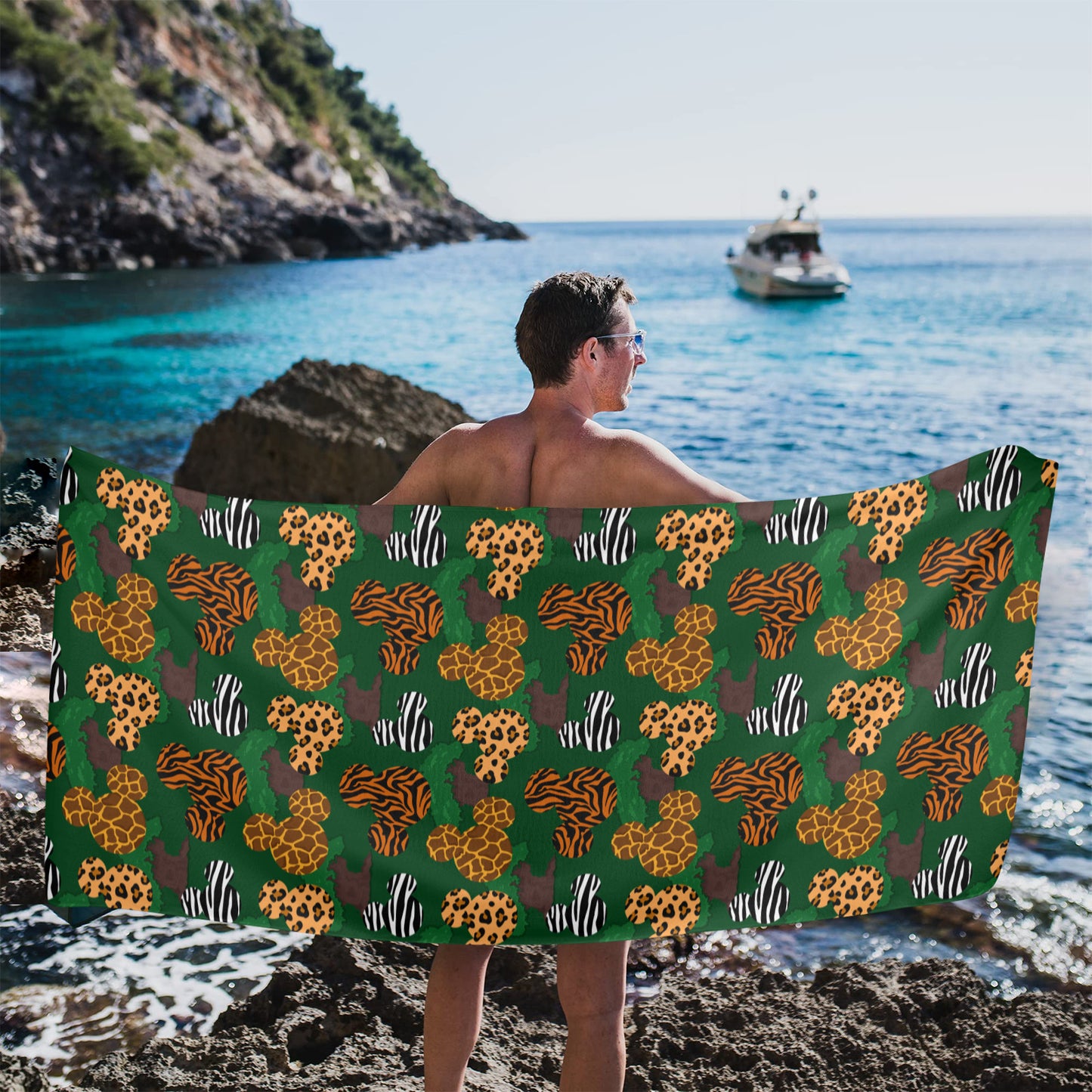 Animal Prints Beach Towel