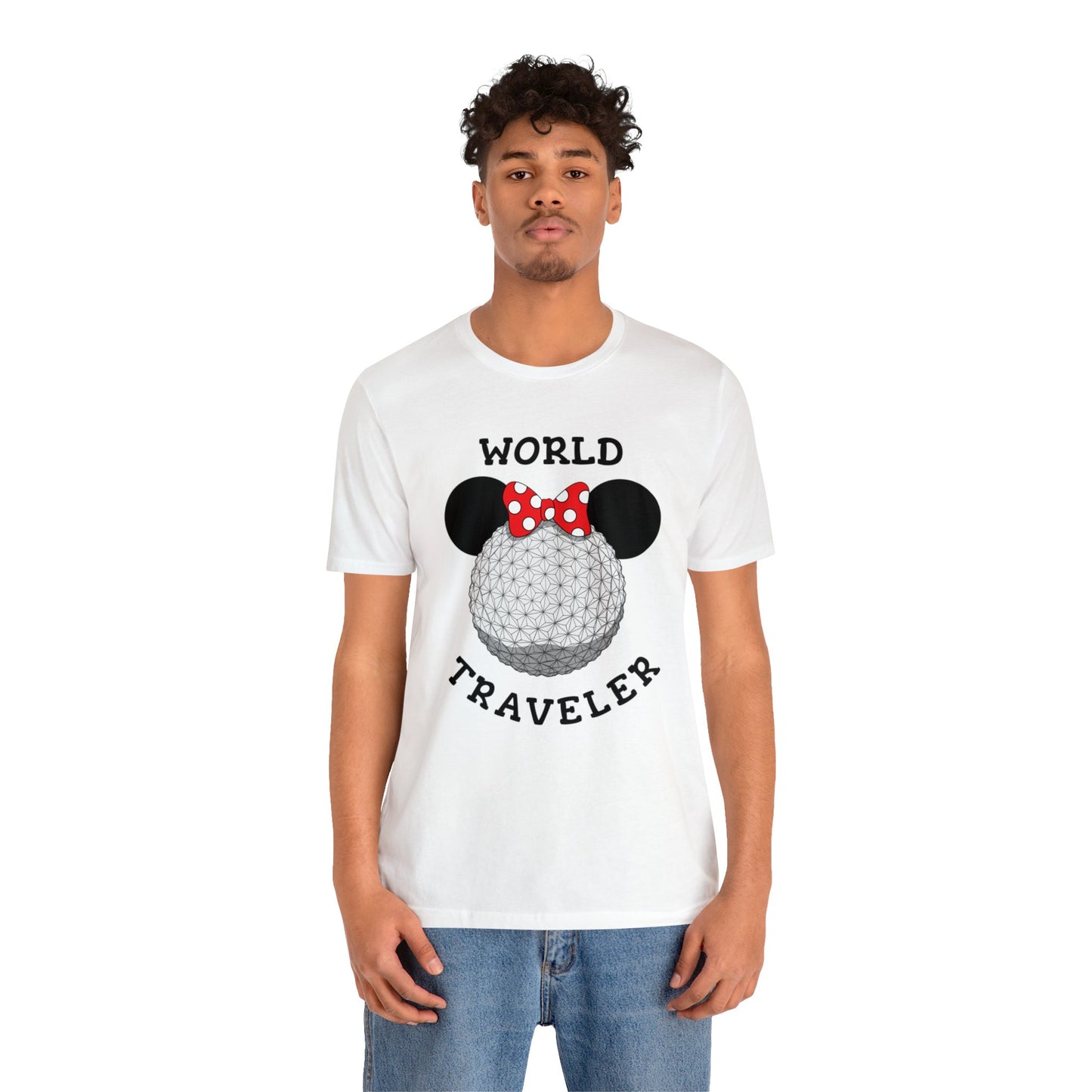 World Traveler Bow Unisex Graphic Tee