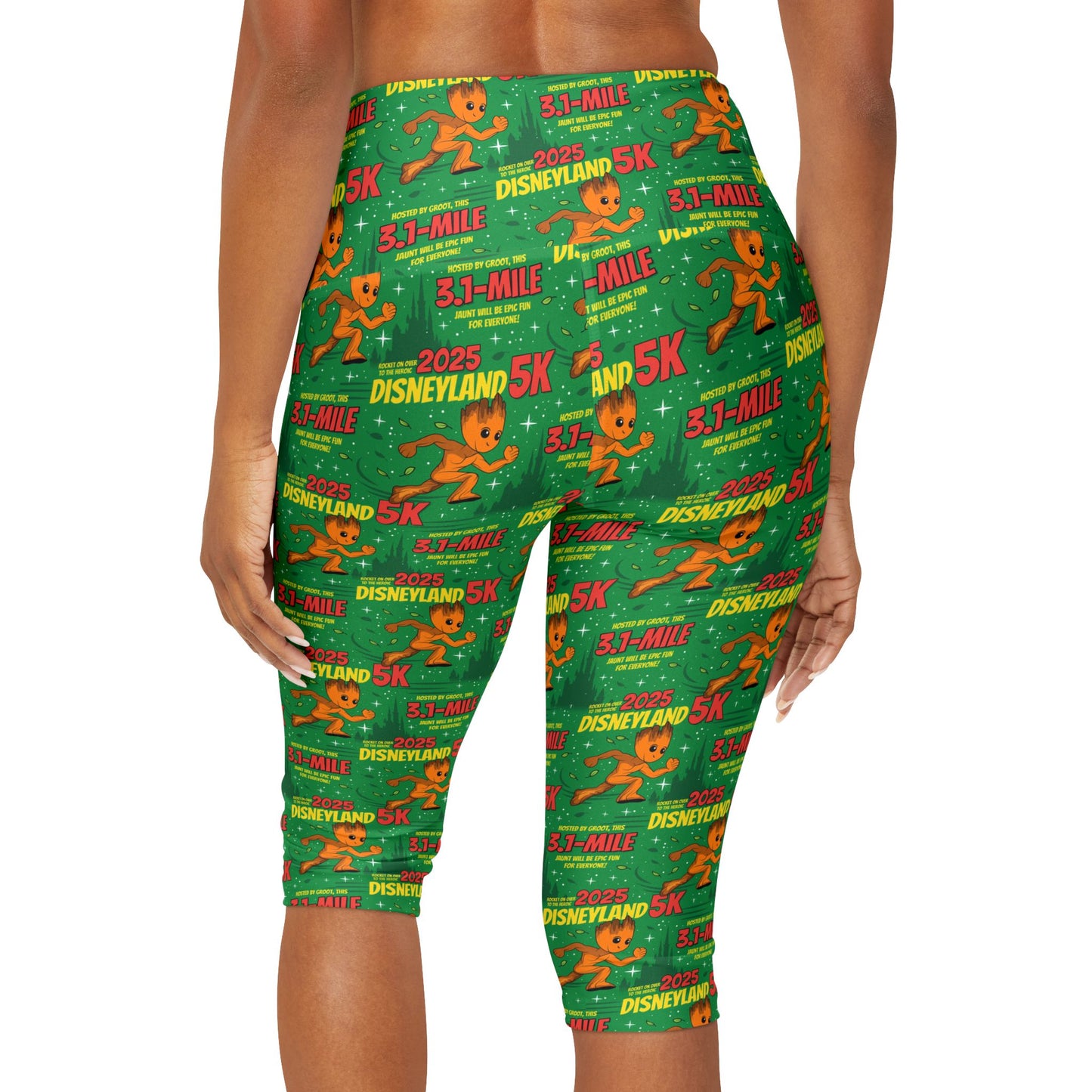 Disneyland 5K Athletic Capri Leggings