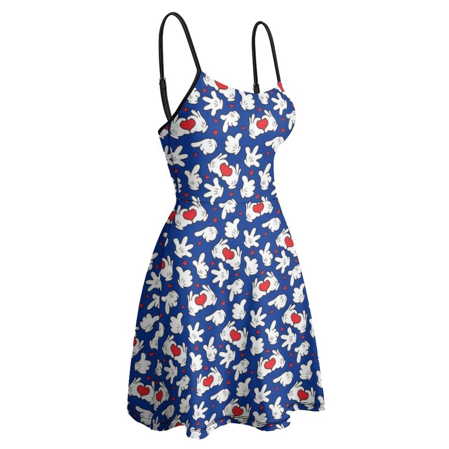 Happy Hands Women’s Sling Short Dress - Ambrie