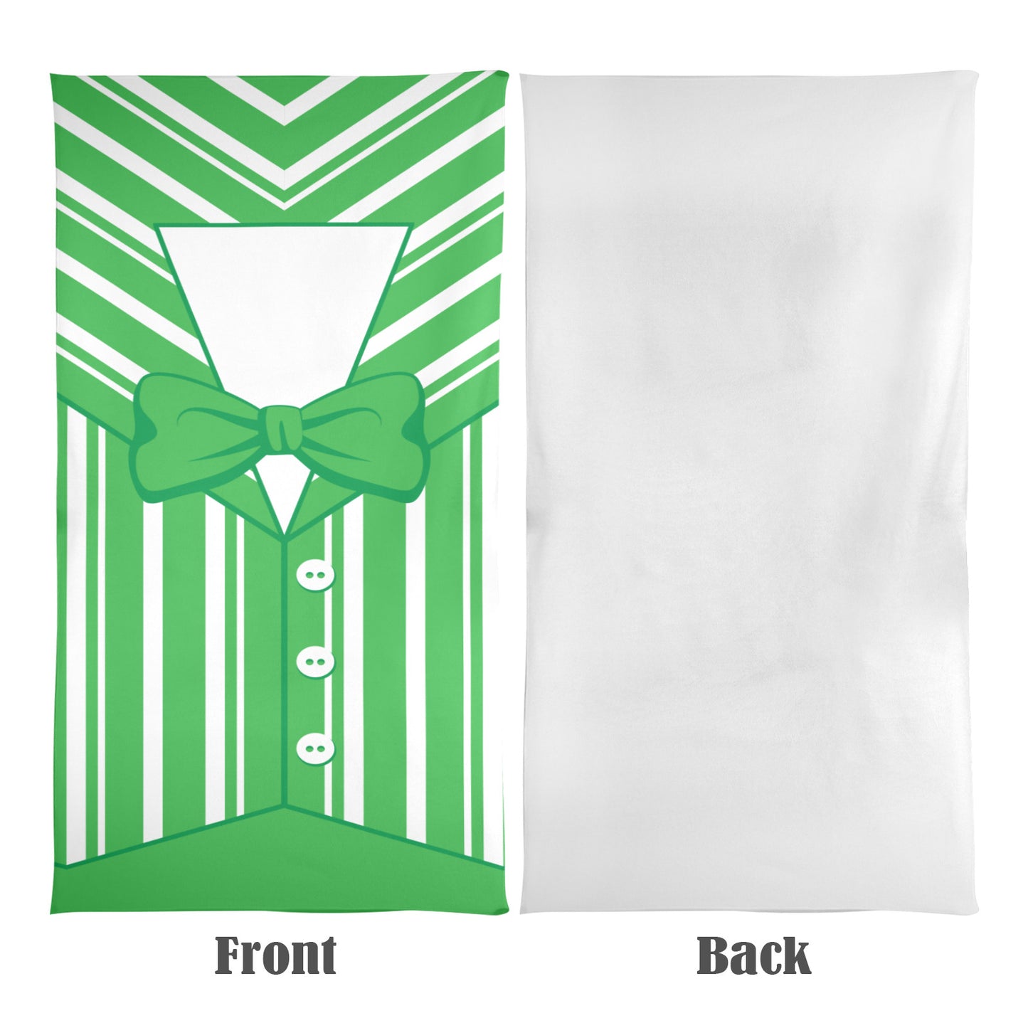Dapper Green Beach Towel
