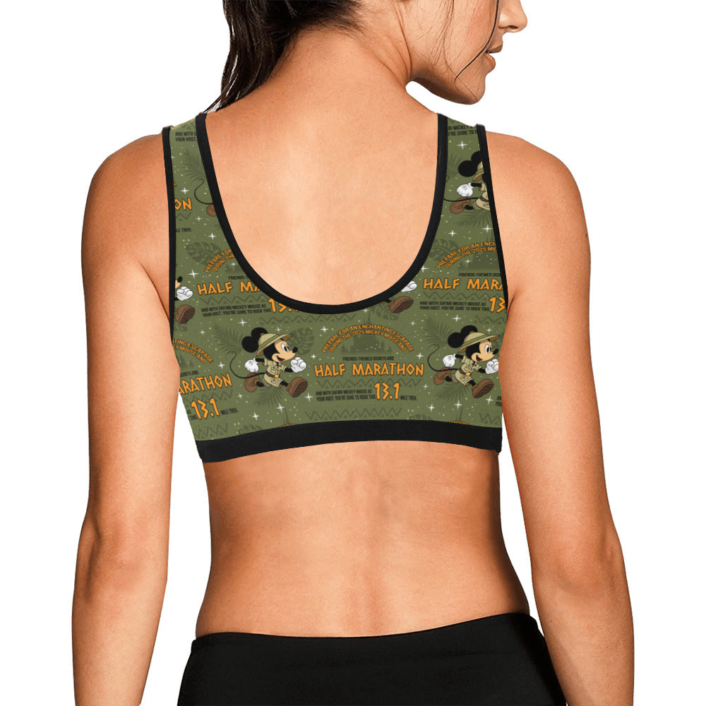 Disneyland Half Marathon Women's Sports Bra