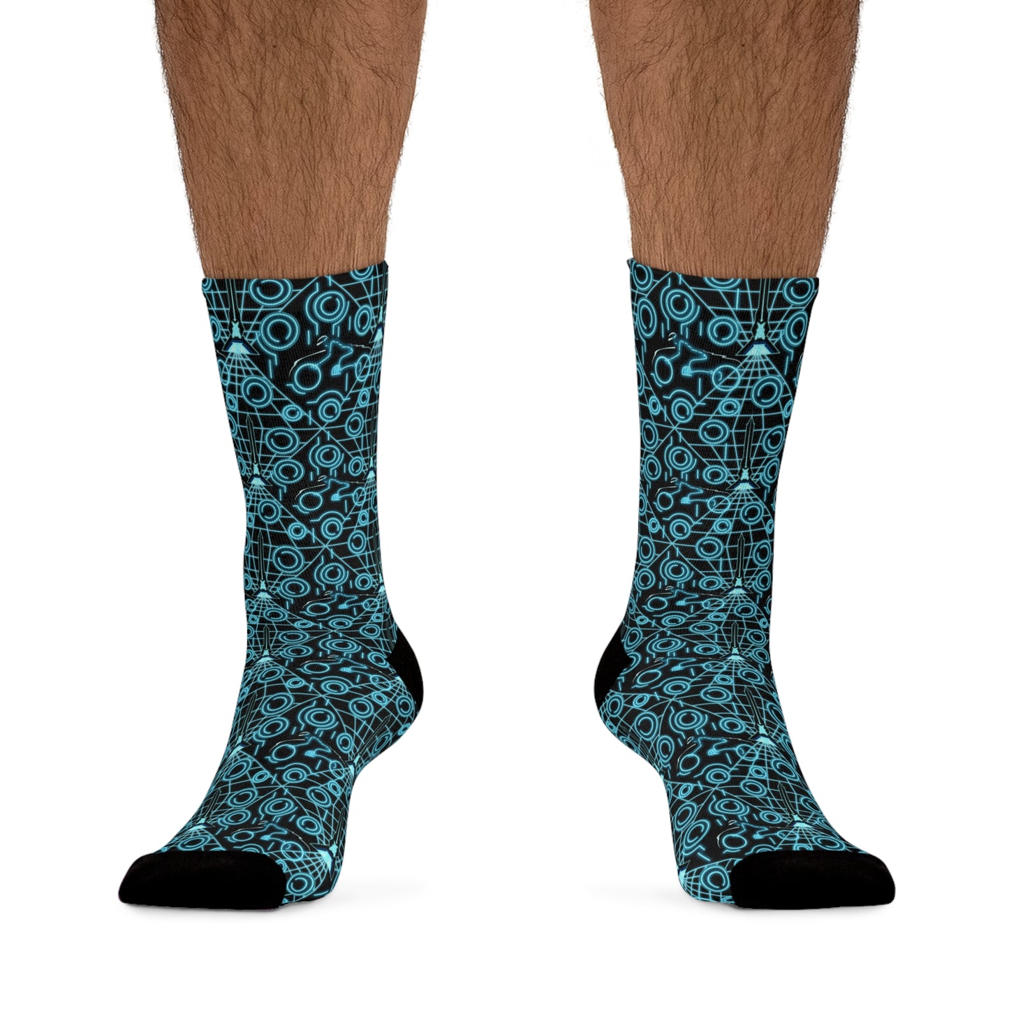 Disney Tron Neon Bikes Socks