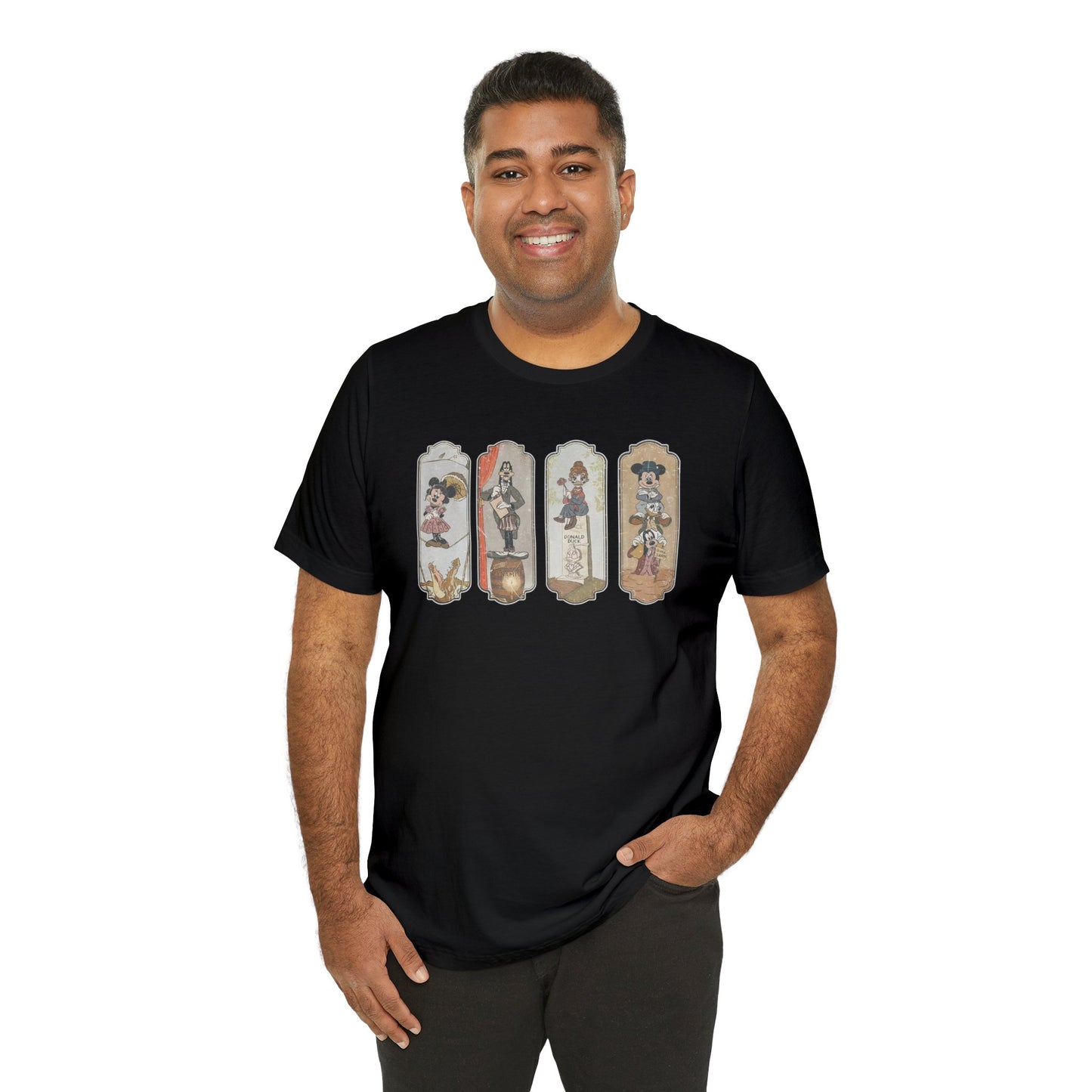 Haunted Mansion Mickey Unisex Graphic Tee - Multiple Colors