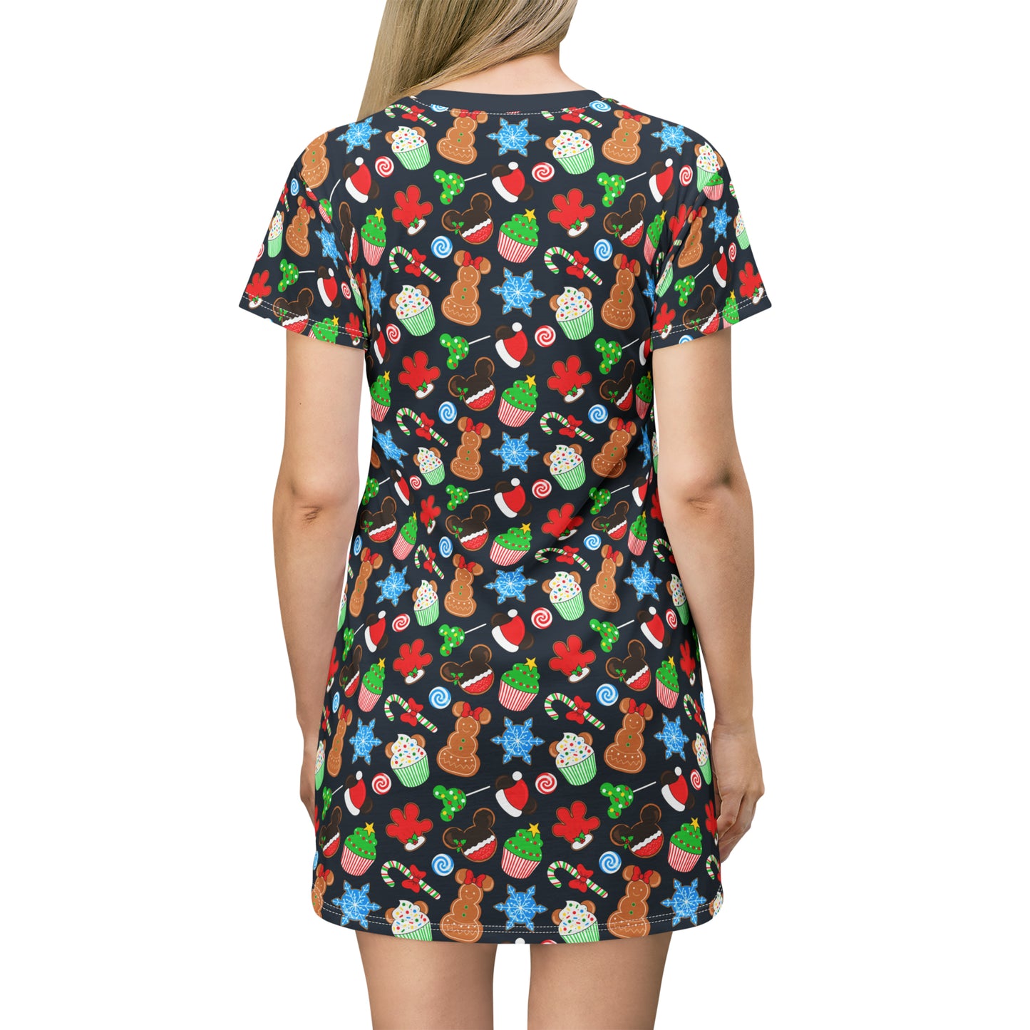 Christmas Desserts T-Shirt Dress