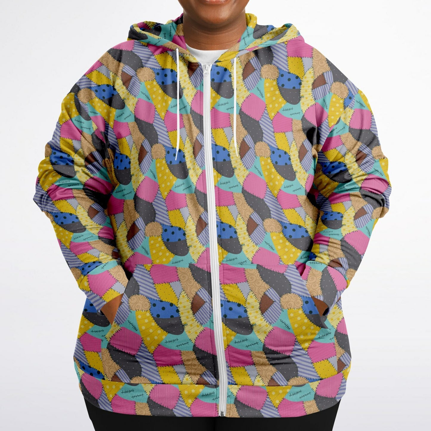 Sally's Dress Plus-size Unisex Zip Hoodie