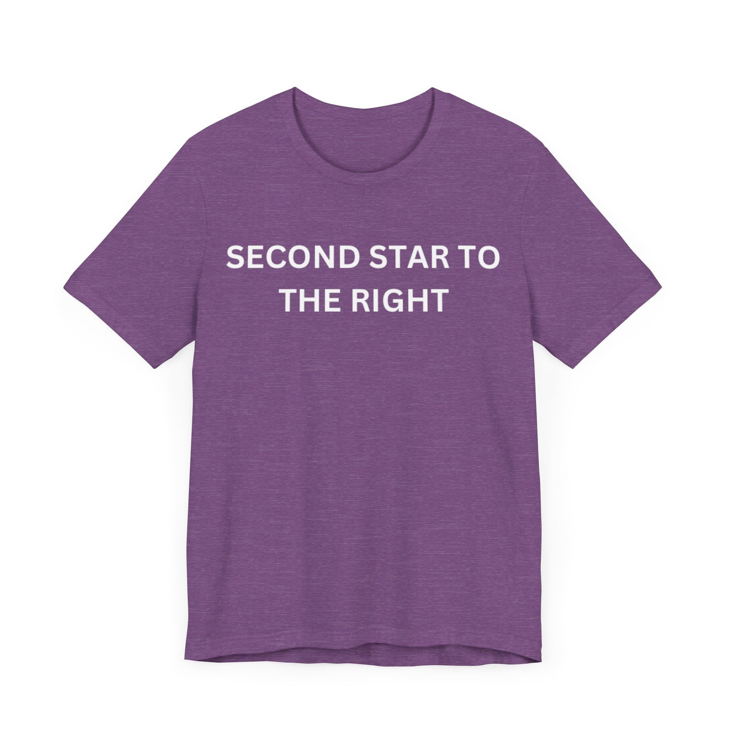 Second Star To The Right Unisex Jersey Short Sleeve Tee