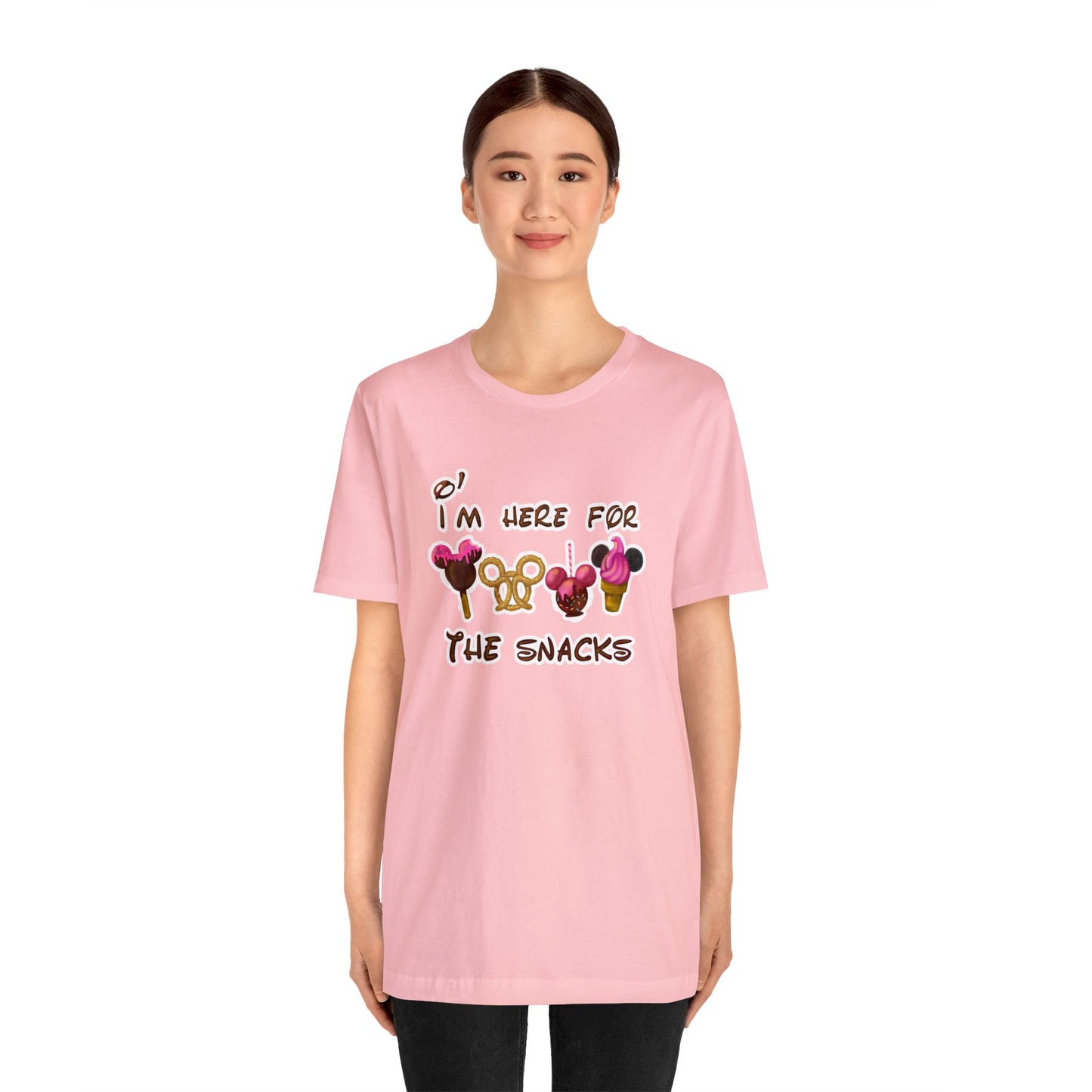 I'm Only Here For The Snack Unisex Graphic Tee