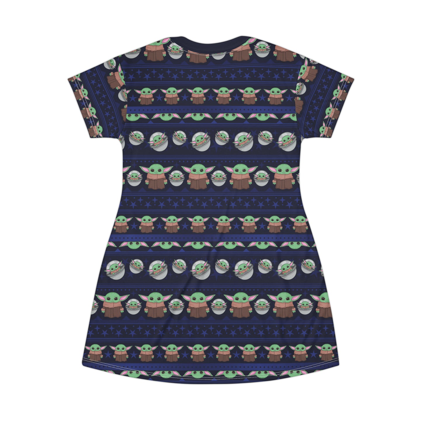 The Child Line All Over Print T-Shirt Dress