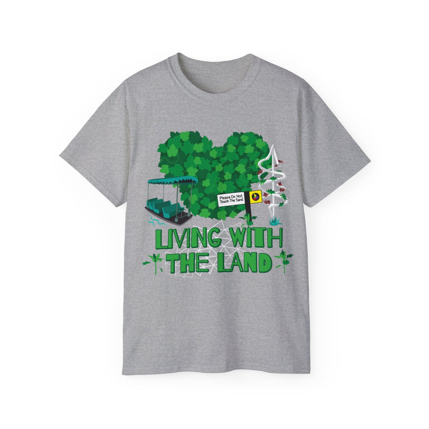 Living With The Land Unisex Graphic Tee