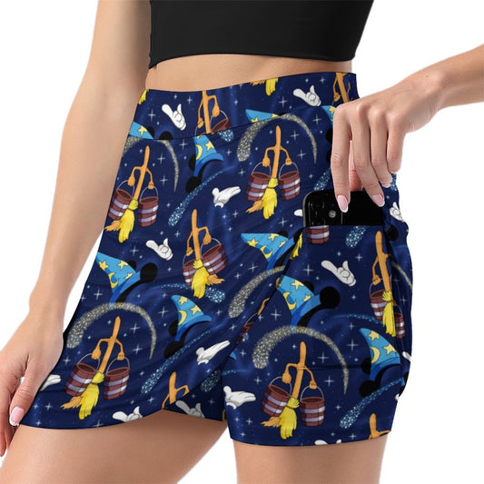 Sorcerer Athletic A-Line Skirt With Pocket
