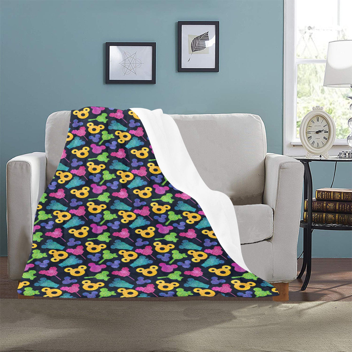 Glittery Park Snacks Ultra-Soft Micro Fleece Blanket 32"x48"