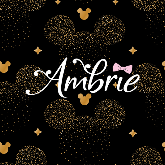 Glittery Mickey Seamless Pattern, Magical Cartoon Seamless pattern, Fabric Sublimation