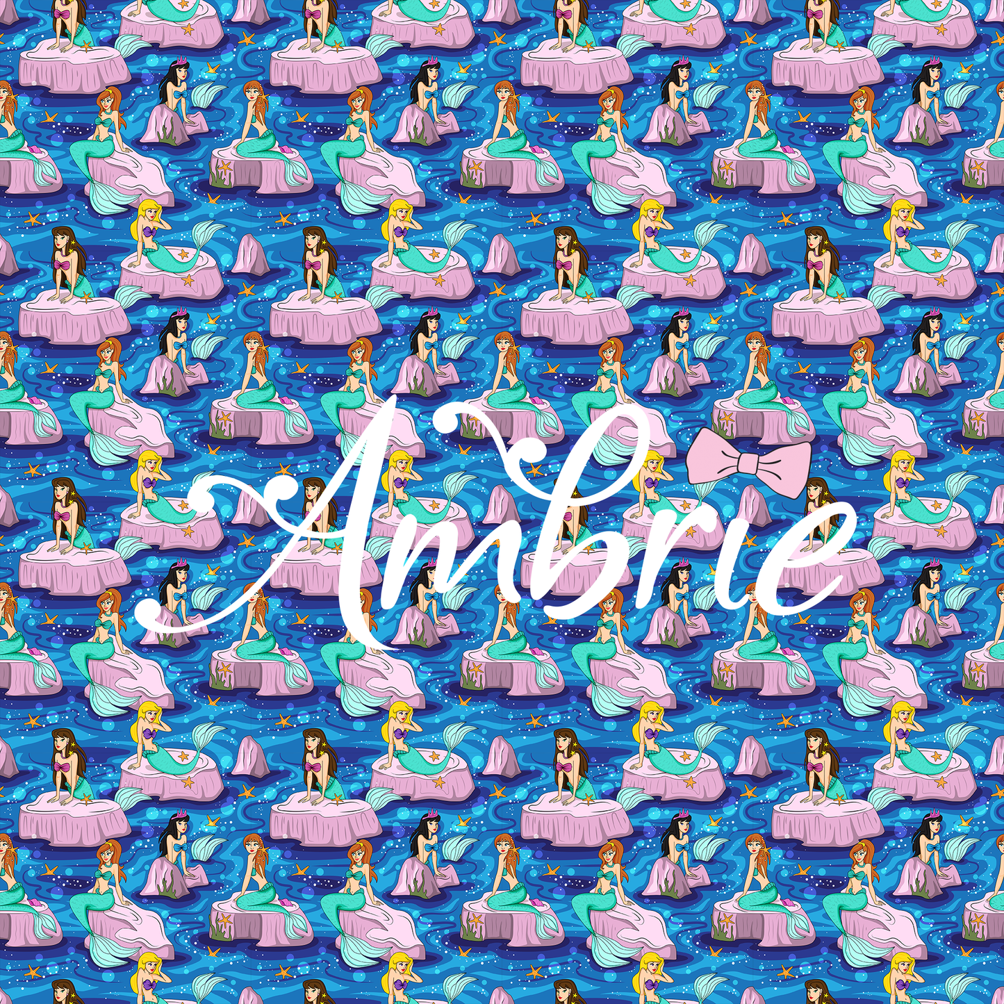 Neverland Seamless Pattern, Magical Cartoon Seamless pattern, Fabric Sublimation