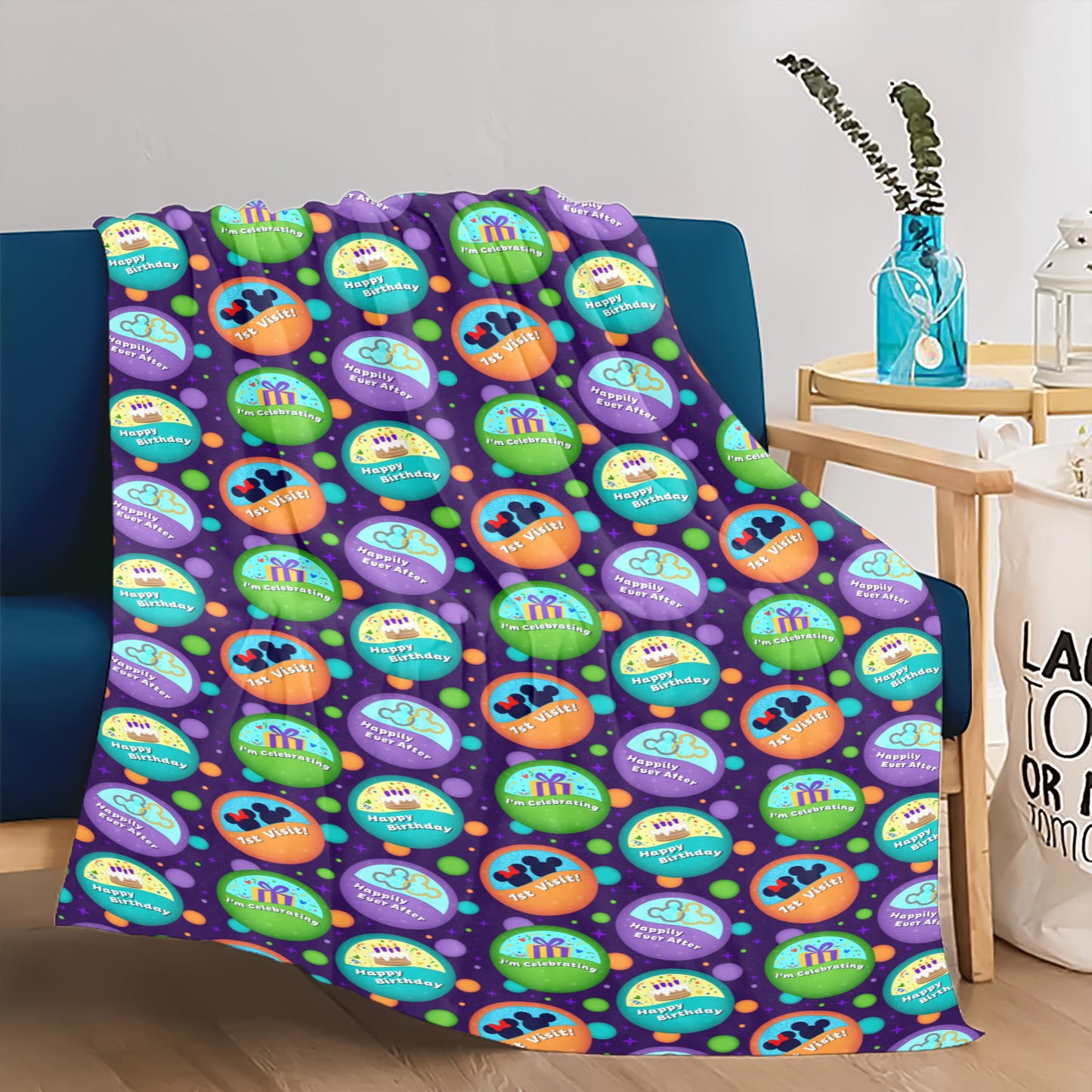 Button Collector Ultra-Soft Micro Fleece Blanket 32"x48"