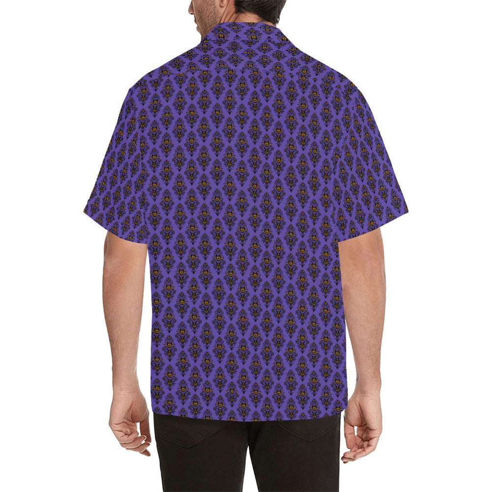 Haunted Mansion Halloween Hawaiian Shirt
